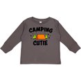 thumbnail image 3 of Inktastic Camping Cutie Boys or Girls Long Sleeve Toddler T-Shirt, 3 of 5