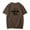 Brown, variant on oqasdz Mens T Shirts Casual Graphic City Print Comfortable for Everyday Wear and Sports Tee Top