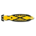 thumbnail image 4 of 6/Pack Deluxe Klever X-Change Safety Cutter - Dual-Sided, Yellow, 4 of 5