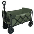 thumbnail image 6 of Olurrisa Expandable Dual-Layer Utility Wagon with 100% Extra Space - Grocery Cart for Camping, Shopping, Sports, Gardening, Fishing, Supports 225lbs, army green, 6 of 8