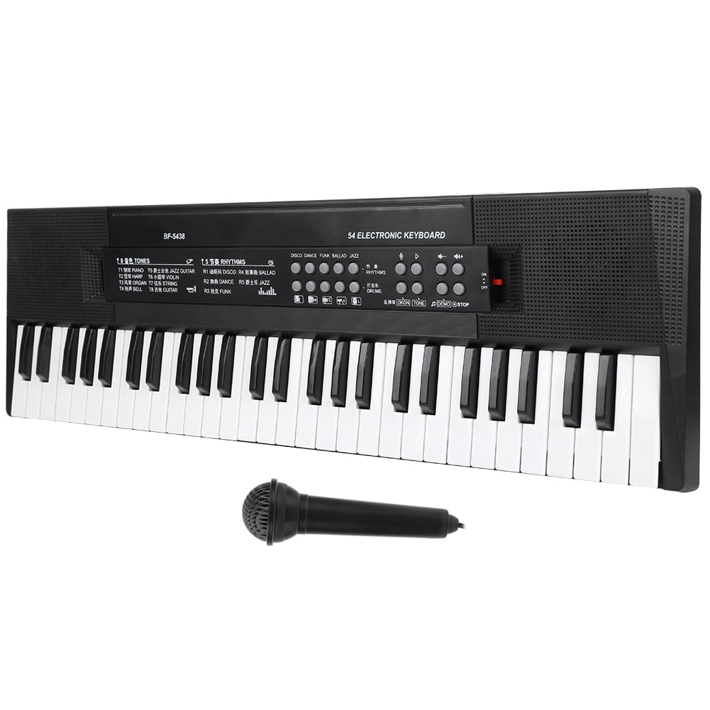 54-Key Electronic Organ, Keyboard Instrument Elegant Electronic Keyboard, For Chidren School Home Adult