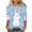 17-Multicolor, variant on Cavosen Happy Easter Womens 3/4 Sleeve Tops Casual Summer Bunny Floral Print Pullover Blouse Round Neck Holiday Shirts Vacation Festival T Shirts Loose Dressy Fashion Tees L