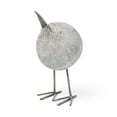 thumbnail image 2 of Mercana Snipe I Bird Ornament with metal feet made of Whitewashed Brown Wood, 2 of 6