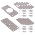 thumbnail image 1 of Kit de ReparacióN Bisagras Paquete 12: Placa Puertas Gabinetes, FijacióN para Armarios Cocina,, 1 of 10