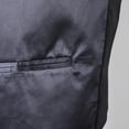 thumbnail image 4 of Chaleco de Corte Entallado Formal Hombres de Negocios Cuello Cinco Botones Botonadura Simple gris jinwen Chaleco victoriano Steampunk, 4 of 7
