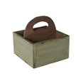 thumbnail image 1 of Cheungs FP-4199WT Caddy Carré en Bois Blanc, 1 of 5