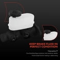 thumbnail image 3 of A-Premium Brake Master Cylinder with Reservoir and Sensor Compatible with Dodge Dakota 1999-2004, Durango 1999-2003, Viper 2003-2006 2008-2009, 3 of 7