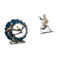 thumbnail image 6 of Clown Statue Knick Knack Figurine Smooth Resin Surface Ideal for House Shelf Table Decoration, 6 of 8