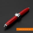 thumbnail image 2 of Pen With LED Light Creative Students Decompress Luminous Office Writing To Reduce Stress And Anxiety Fingertip Rotating Metal Ballpoint Pen, 2 of 9