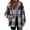 Gray, variant on Vinsonshop Sherpa Jacket Women Hooded Jacket Women Teddy Coat for Women Zip Up Jacket Womens Winter Coats with Hood Warm Winter Jackets for Women Ladies Winter Coats Black L