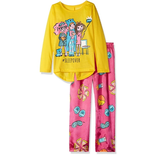 komar kids komar kids girls pajamas long sleeve graphic komar pajamas size chart