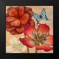 thumbnail image 2 of Grant, Eve C. 15x15 Black Modern Framed Museum Art Print Titled - Flowers and Butterflies (detail), 2 of 5
