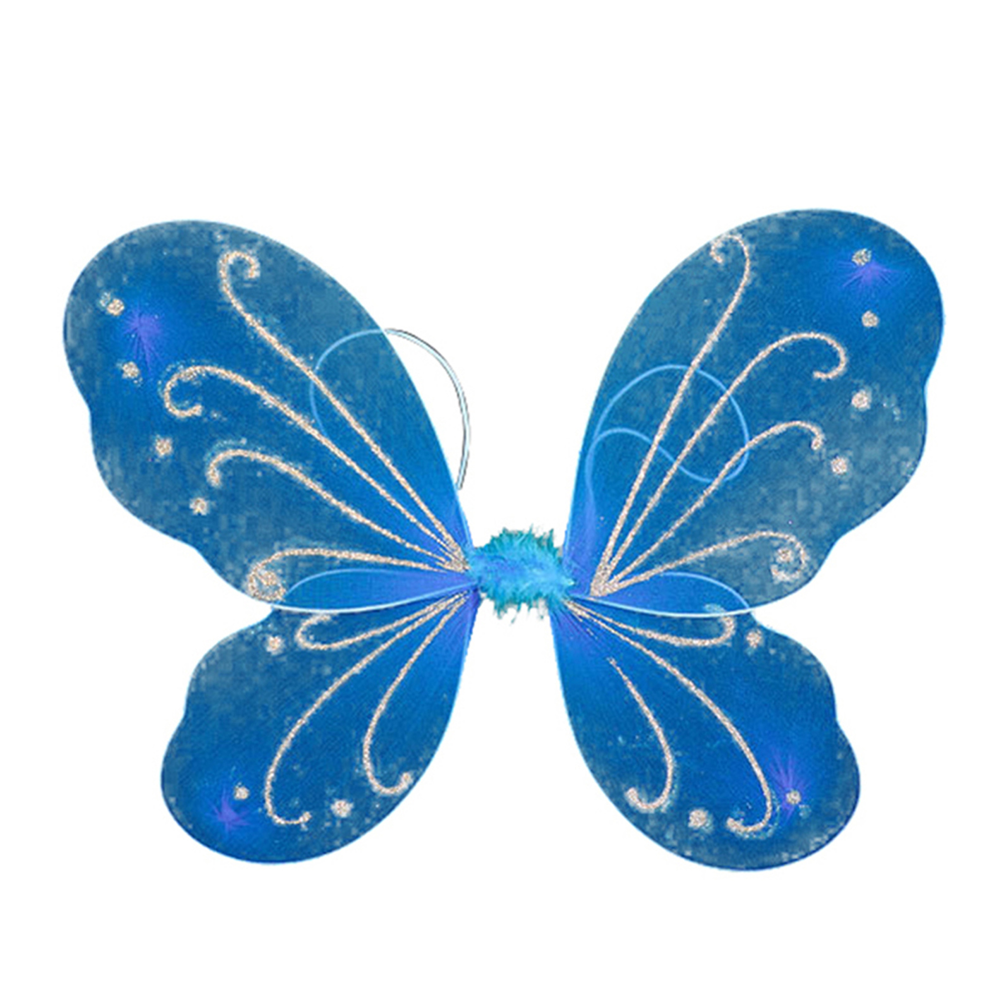 Kuriozud Girls Butterfly Wings Halloween Butterfly Dress Up Costume