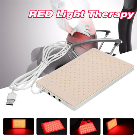 165LED USB Red Therapy Light Infrared Light Heating Therapy Pad Lamp Body Muscle Health Pain Relief Therapy Drugs Alternative Treatment, Beauty Salon Collagen Boost Skin