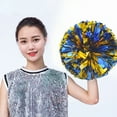 thumbnail image 5 of 12Pcs Cheerleading Pom Poms PET Handmade Cheer Pompoms Cheering Team Dance Performances Sports Meeting Props 30CM Type 2, 5 of 10