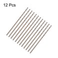 thumbnail image 3 of Uxcell 12pcs Cobalt Drill Bit #56 0.0465" HSS-CO Baked Yellow Twist Drill Bit Set, 3 of 7