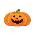 thumbnail image 2 of LEFXSMR Fall Decor Bathroom Rugs Pumpkin Shaped Non-Slip Bath Mat Thanksgiving Decorations Soft Area Rug for Front Door Porch Entryway, Orange, 2 of 6