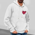 thumbnail image 2 of hotojiny Valentine's Day Sweatshirt Hoodies for Men Casual Cute Heart Printed Shirt Fashion Long Sleeve Pullover, 2 of 5