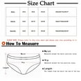 thumbnail image 3 of UTTOASFAY Women'S High Waist Panties Nice Buttocks Peach Buttocks Belly-Up Pants Buttocks Panties Multicolor 4(L), 3 of 5