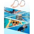 thumbnail image 3 of Nose Clip Swimming Competition Protector Nose Clips Swimming Nose Plugs for Adults Kids Using, Beige (8 Pieces), 3 of 5