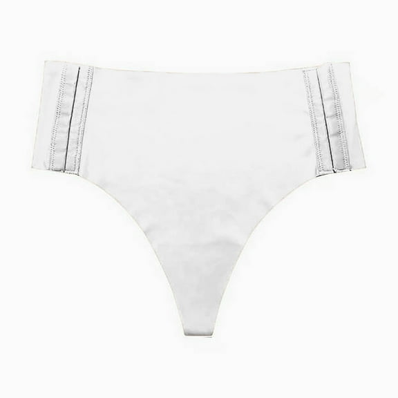 yillto Womens Cotton Thong Briefs Seamless Stretch Full Coverage Thongs Panties Ladies Underpants