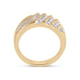 thumbnail image 3 of Diamond Princess 10kt Yellow Gold Mens Round Diamond Band Ring 1/2 Cttw, 3 of 4