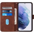 thumbnail image 4 of for Galaxy S23 Plus Wallet Case with Card Holder PU Leather with Kickstand Card Slots Phone Case Durable Magnetic Closure Shockproof Protective Cover Case for Samsung Galaxy S23 Plus Brown YBS, 4 of 11