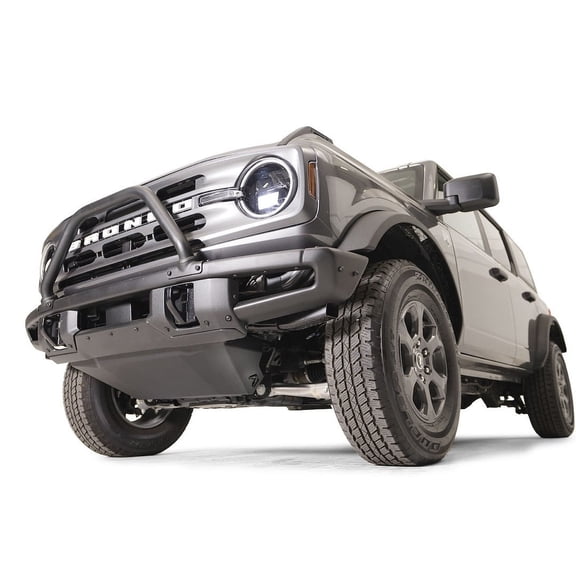 Fab Fours Fb21 B5251 1 Stubby Bumper Fits 21 22 Bronco Fits select: 2021,2023 FORD BRONCO