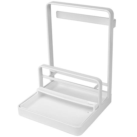 

Pot Lid Holder Multipurpose Lid and Spoon Rest Pad Book Cutting Board Spoon Rest Kitchen Utensils Drip Tray White