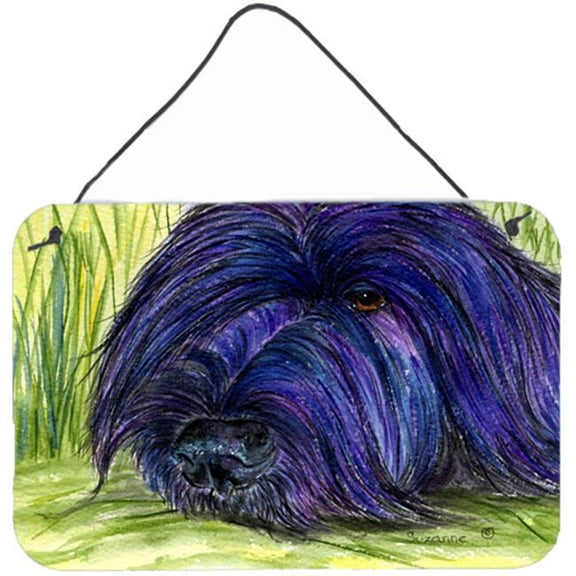 Briard Indoor Aluminium Metal Wall Or Door Hanging Prints