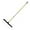 Yellow, variant on Rake 55-inch Lightweight Fiberglass Handle, 21-inch Head, Durable Steel Tines for Gardening, De-Thatching or Professional Landscaping
