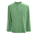 thumbnail image 4 of PMVFHDE Long Sleeve Shirts For Men Thermal Winter Base Layer Slim Fit Crew Neck Soft Breathable Casual Top, 4 of 5
