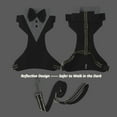 thumbnail image 4 of Dog Harness Leash Set, Adjustable Dog Vest Harness Set, Dog Tuxedo Costume Vest Harness for French Bulldog,Party Wedding Suit for Small Medium Large Dog S, 4 of 6