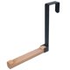 thumbnail image 1 of Foldable Wood Over The Door Hook Multipurpose Heavy Duty Coat Storage Hanger, 1 of 5
