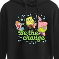 thumbnail image 3 of SpongeBob SquarePants - Be The Change - Juniors Cropped Pullover Hoodie, 3 of 6