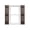 Brown, variant on Homeside 3 Board and Batten Split Vinyl Shutters (1 Pair)