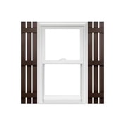 Homeside 3 Board and Batten Split Vinyl Shutters (1 Pair)