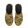 thumbnail image 2 of Psesaysky Yellow Pattern Printed Shoes for Girls Women Low-Cut Casual Shoes Lightweight Breathable Walking Sneakers Suitable for Spring and Autumn, 2 of 6