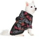 thumbnail image 2 of Fotbe Colorful Hawaii Palms Sudadera con Estampado para Perros Pequeños – Suéter con Capucha para Mascotas, Tela Suave de Forro Polar con Bolsillo-Small, 2 of 7
