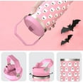 thumbnail image 5 of Ghost Halloween Gifts for Women Girls, Cute Spooky Stainless Steel Insulated Travel Coffee Cup, 30 Oz Tumbler with Top Handle and Flip Straw, Holiday Birthday Water Bottle for Him Her, 5 of 6