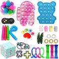 thumbnail image 1 of 30Pcs Sensory Toys Set, Stress Relief Finger Training Dimple Games Kit, 1 of 1