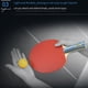 thumbnail image 3 of Raqueta de Tenis de Mesa Individual de Doble Cara Antipegamento Raqueta de Tenis de Mesa para Principiantes Raqueta de Entrenamiento Profesional A, 3 of 6