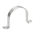 thumbnail image 3 of Uxcell 76mm(3") 304 Stainless Steel 2 Holes Rigid Pipe Strap Tension Tube Clamp 4 Pack, 3 of 5