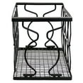 thumbnail image 7 of Sunnydaze Modern Metal Freestanding Folding 8-Bottle Small Countertop Wine Rack, 7 of 7