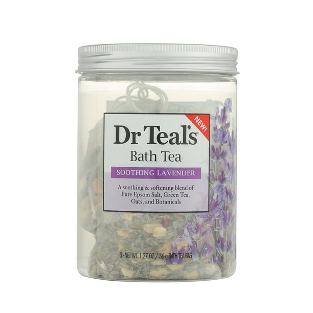 Dr Teal's Soothing Lavender Bath Tea, 3 count