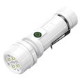 thumbnail image 1 of Blarkrus Projecteur de Recherche à DEL Puissant et Chaud Lampe de Poche Projecteur Rechargeable par USB, 1 of 8