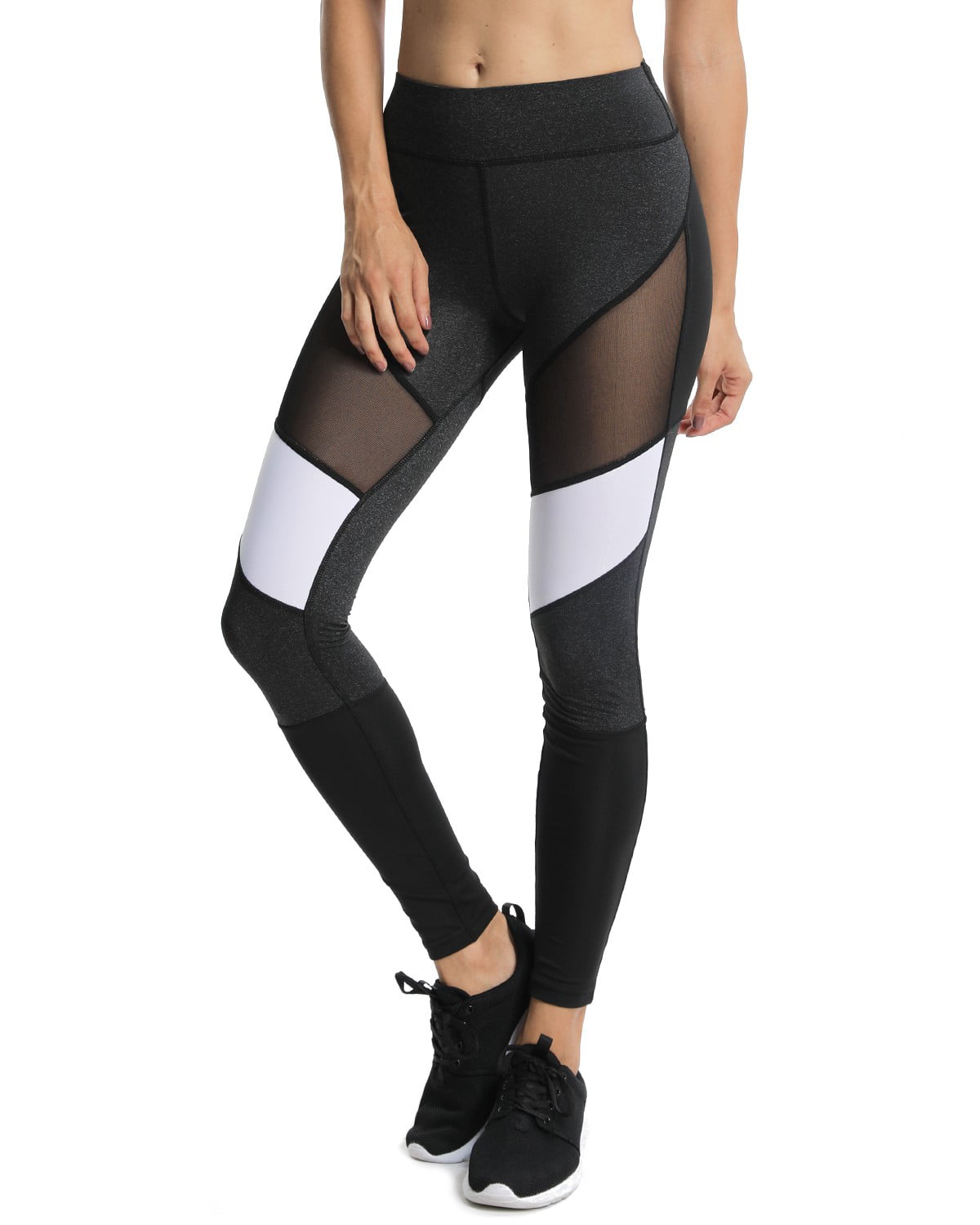 SEASUM - SEASUM High Waist Yoga Pants For Women Tummy Control Workout ...