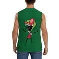 thumbnail image 4 of Invader Zim Men's Tank Top Lightweight Summer Sleeveless Tee Shirt Muscle Tank Tops Workout T-Shirts Casual Athletic Undershirts, 4 of 7