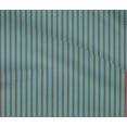 thumbnail image 4 of oneOone Tissu en Coton Flex Bleu Turquoise à Rayures Tissu pour Robe Tissu Imprimé au Mètre 40 Pouces de Large, 4 of 4