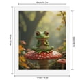 thumbnail image 2 of Paint by Numbers Kit for Adults, Jungle Serenity Mushroom Frog Paint by Numbers, Easy Paint by Numbers Kit for Adults Beginner, DIY Adult Paint by Number Kits on Canvas, Home Decor, 2 of 7